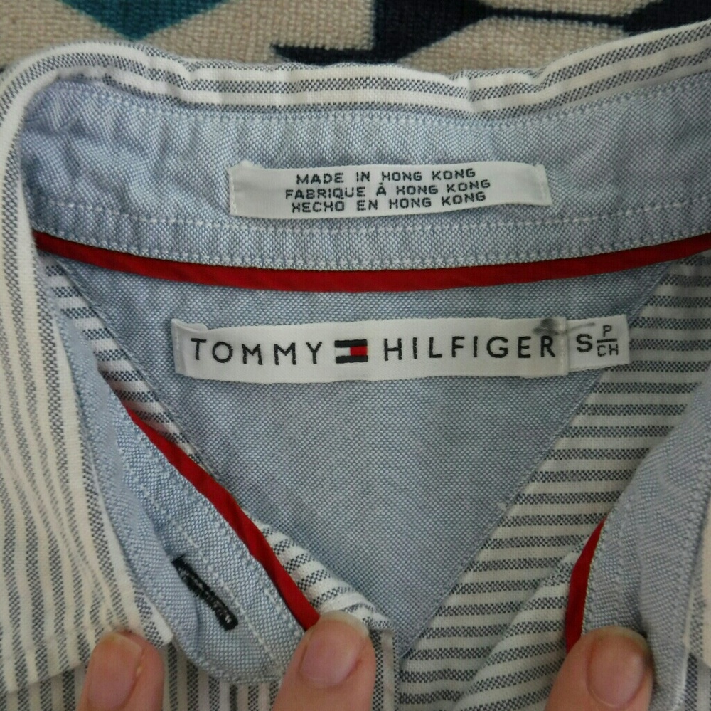 Tommy Hilfiger Long Sleeve Button-up